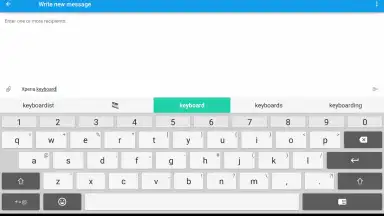 Screenshot von Teclado Xperia 4