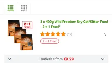 Screenshot von Zooplus: Online pet shop 1