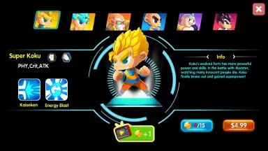 Screenshot von Dragon Z Quest Action RPG 8