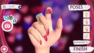 Screenshot von Cute Nail Art Designs Game 3D 4