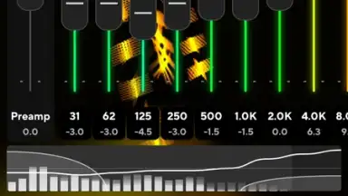 Screenshot von Poweramp Equalizer 5