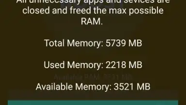 Screenshot von Ram Booster & Cleaner 5