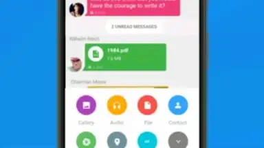 Screenshot von Family Messenger 5