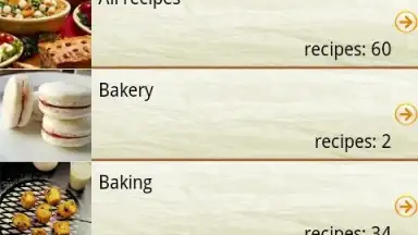 Screenshot von Baking recipes 4
