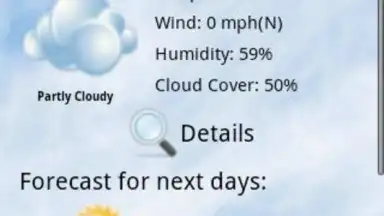 Screenshot von Local weather 5