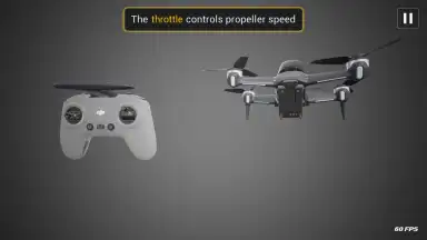 Screenshot von DJI Virtual Flight 8