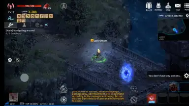 Screenshot von Dark Eden M on WEMIX 15