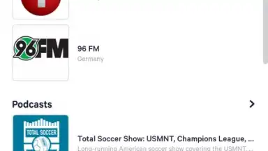 Screenshot von TuneIn Radio 15