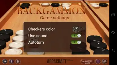 Screenshot von Backgammon 1