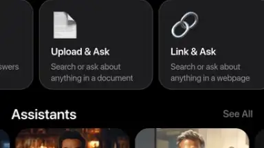 Screenshot von Ask AI 5
