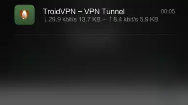 Screenshot von Troid VPN 1