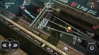 Screenshot von Death Rally FREE 4