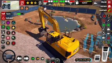 Screenshot von JCB Game Snow Excavator Games 4