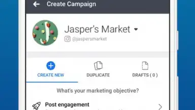 Screenshot von Meta Ads Manager 3