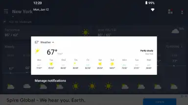 Screenshot von Weather - Accurate Weather App 3
