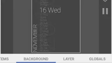 Screenshot von KWGT Kustom Widget Maker 6