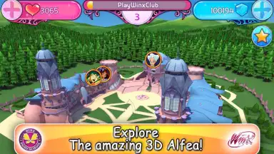 Screenshot von Winx Fairy School Lite 2