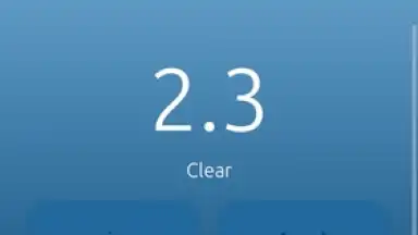 Screenshot von WeatherApp 3