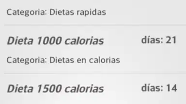 Screenshot von Diets for losing weight 3