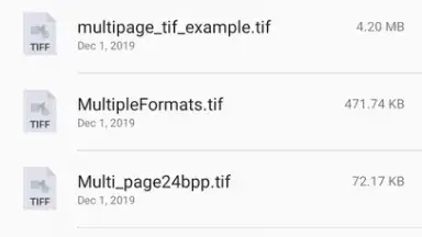 Screenshot von TIFF Viewer 3