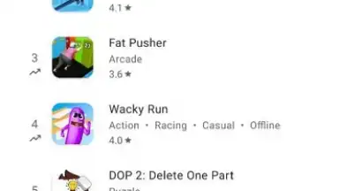 Screenshot von Google Play 7