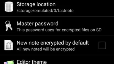 Screenshot von Fast Notepad 1