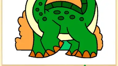 Screenshot von Dino Coloring Game 2