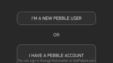Screenshot von Pebble Appstore 5