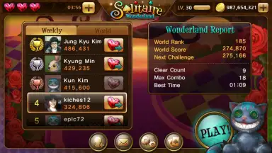 Screenshot von Solitaire Wonderland 6