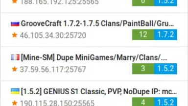 Screenshot von Minecraft Statistics 6