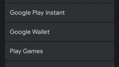 Screenshot von Google Play services 12