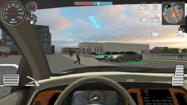 Screenshot von Police Cop Simulator. Gang War 7