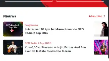 Screenshot von NPO Radio 2 1