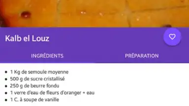 Screenshot von Recettes du Ramadan 5