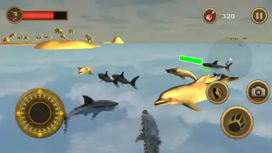 Screenshot von Great White Shark Survival 1