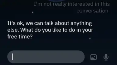 Screenshot von EVA AI Chat Bot 6