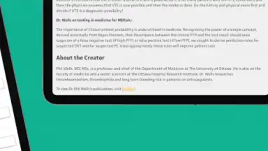 Screenshot von MDCalc Medical Calculator 5