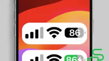 Screenshot von iOS 17 Status Bar 4