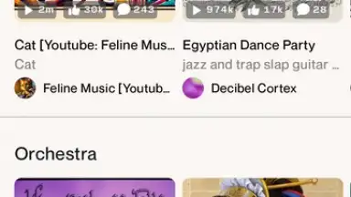 Screenshot von Suno 3