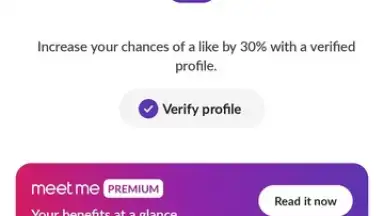Screenshot von MeetMe 1