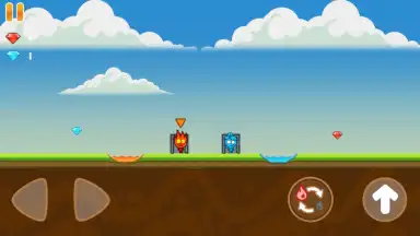 Screenshot von Fire Kid And Water Kid - Forever Love 1