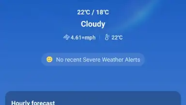 Screenshot von Live Weather: Radar & Widgets 2
