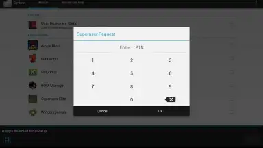 Screenshot von Superuser (for Android 4) 4