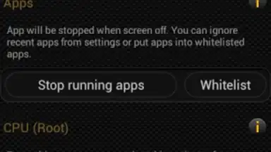 Screenshot von Deep Sleep Battery Saver 2
