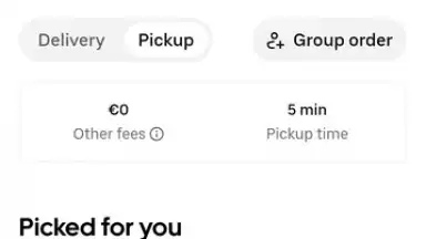 Screenshot von Uber Eats 18
