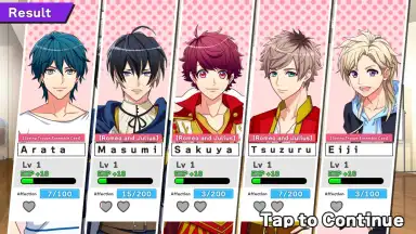 Screenshot von A3! Actor Training Game 3
