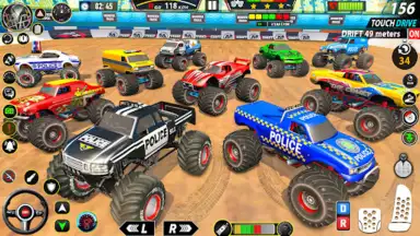 Screenshot von Police Monster Truck Car Games 1