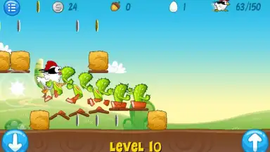 Screenshot von Ninja Chicken 5
