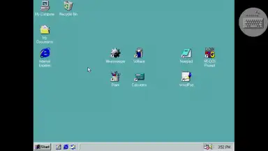 Screenshot von Win 98 Simulator 4