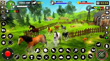Screenshot von Wild Horse Family Simulator 3
